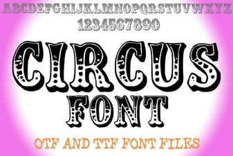 Circus Font Design Trends and Creative Uses