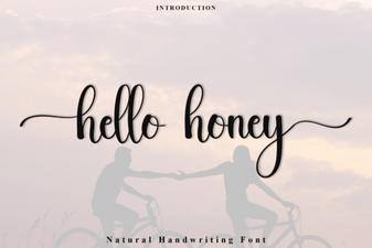 Hello Honey Font Design Ideas
