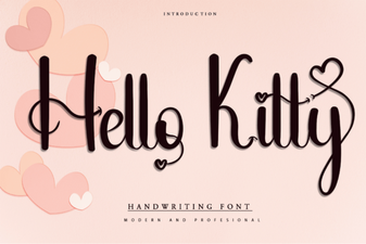 Hello Kitty Font Design Ideas and Usability Tips